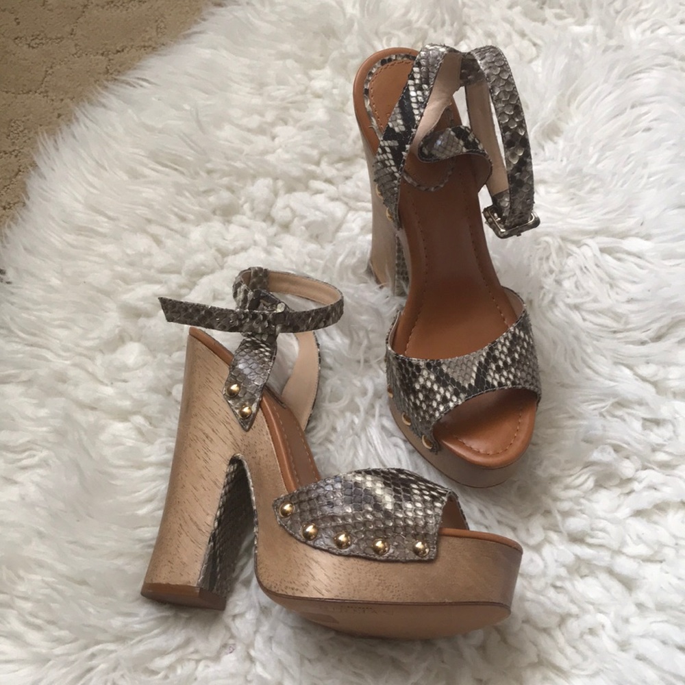 Alexandre Birman Platform Chunky Heels
